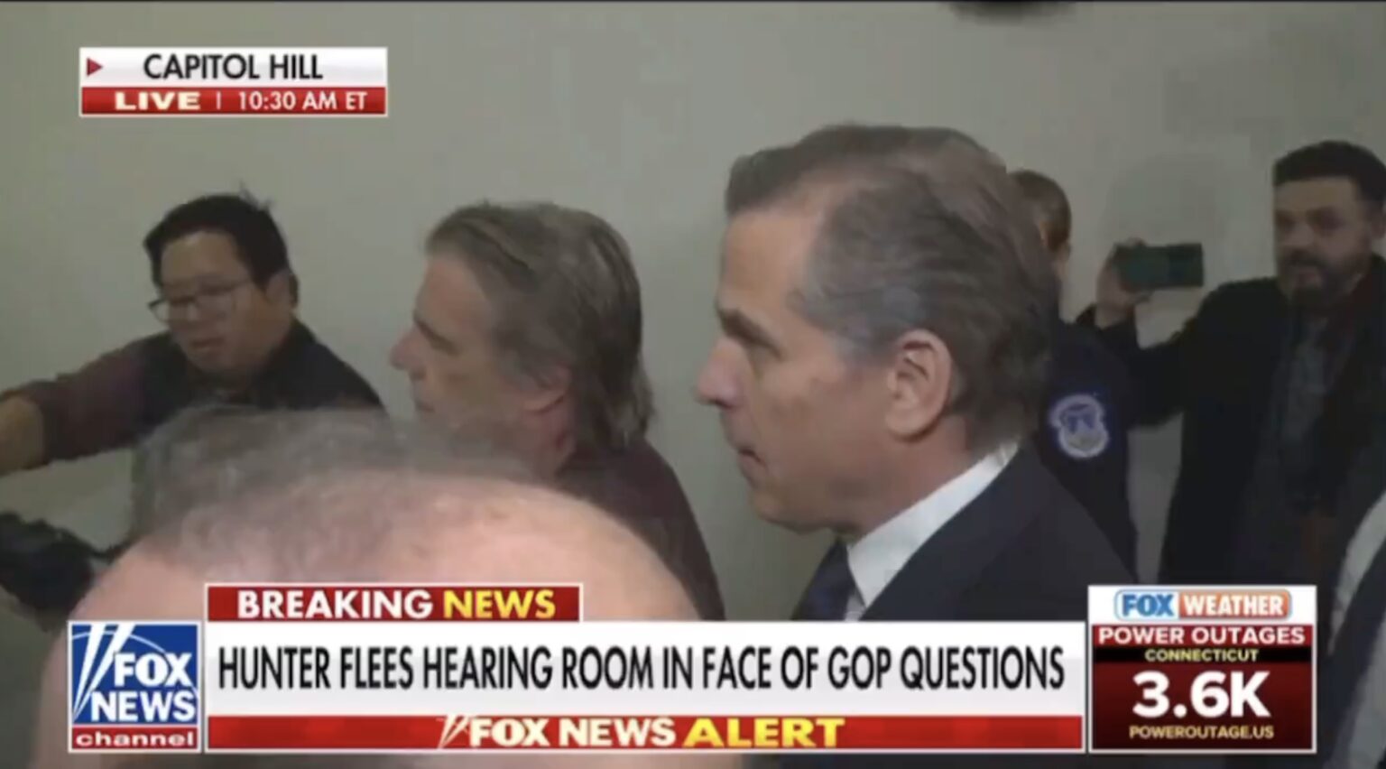 Hunter Biden Storms out of Contempt of Congress Hearing After Making Surprise Appearance on Capitol Hill