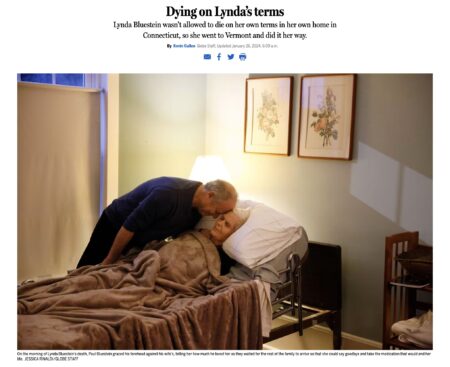 Boston Globe Helps Woman Kill Herself