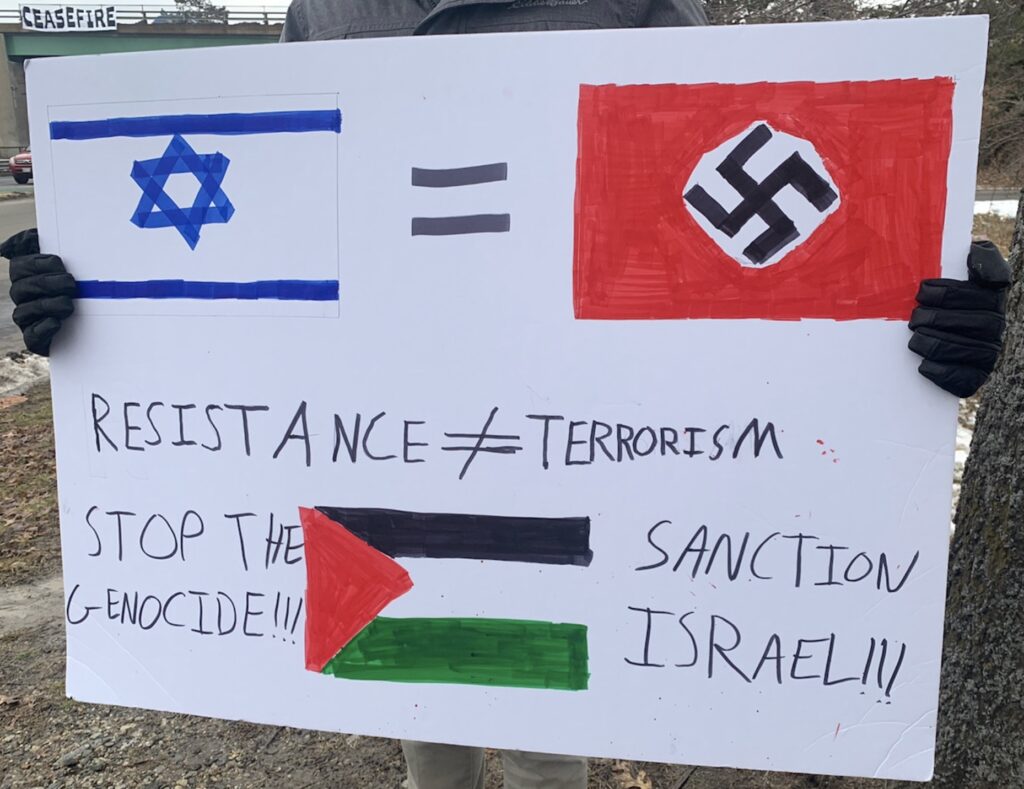 Anti-Israel Protesters Defend Hamas “Resistance” by Blockading Traffic in Maine’s Biggest City