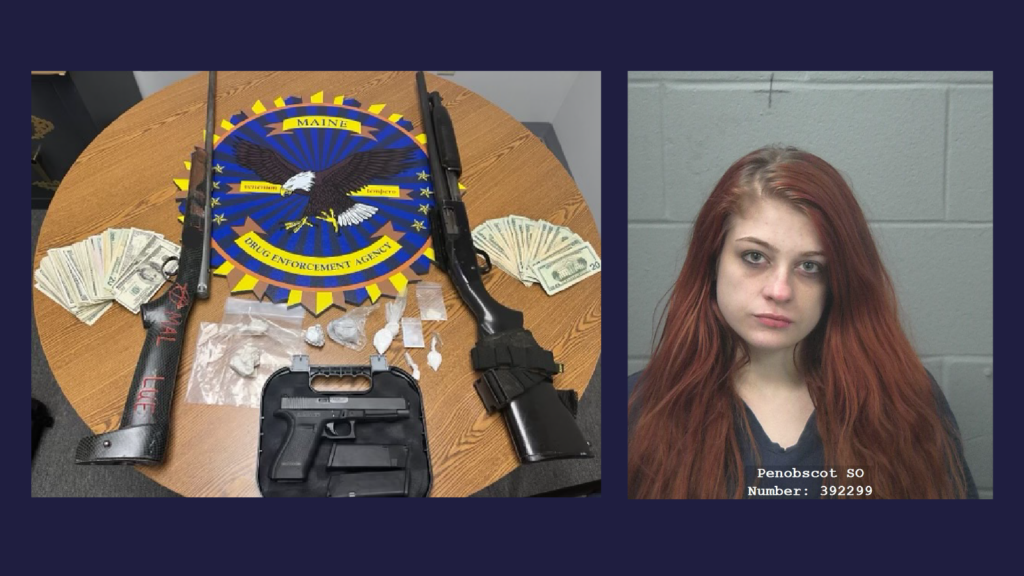 21-Year-Old Bangor Woman Arrested for Drug Trafficking After MDEA Agents Seize Cocaine, Fentanyl, Firearms From Residence