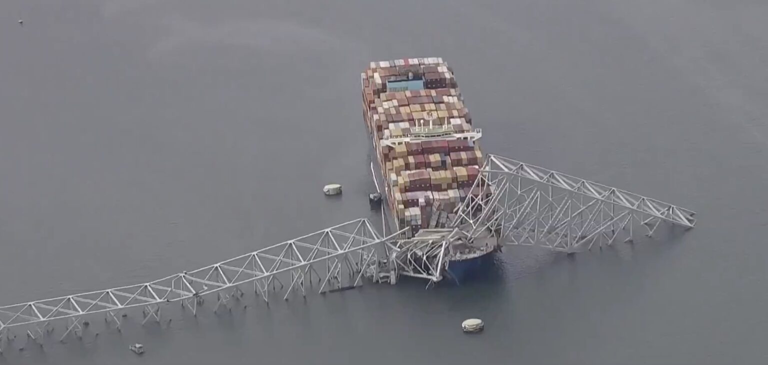 Biden Admin Says Baltimore Bridge Collapse Not an “Intentional Act”