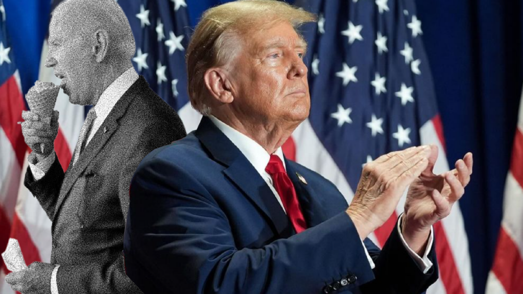 Post Debate Poll Gives Trump a Slight Lead Over Biden in New Hampshire