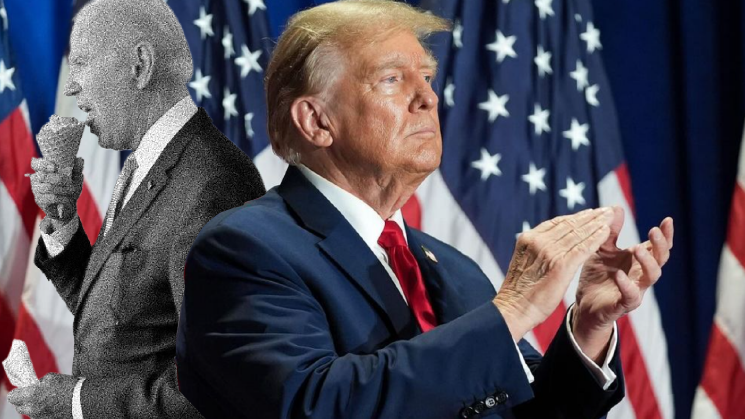 Post Debate Poll Gives Trump a Slight Lead Over Biden in New Hampshire