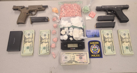 Auburn Police Arrest Three, Seize Large Cache of Drugs in Apartment Raid