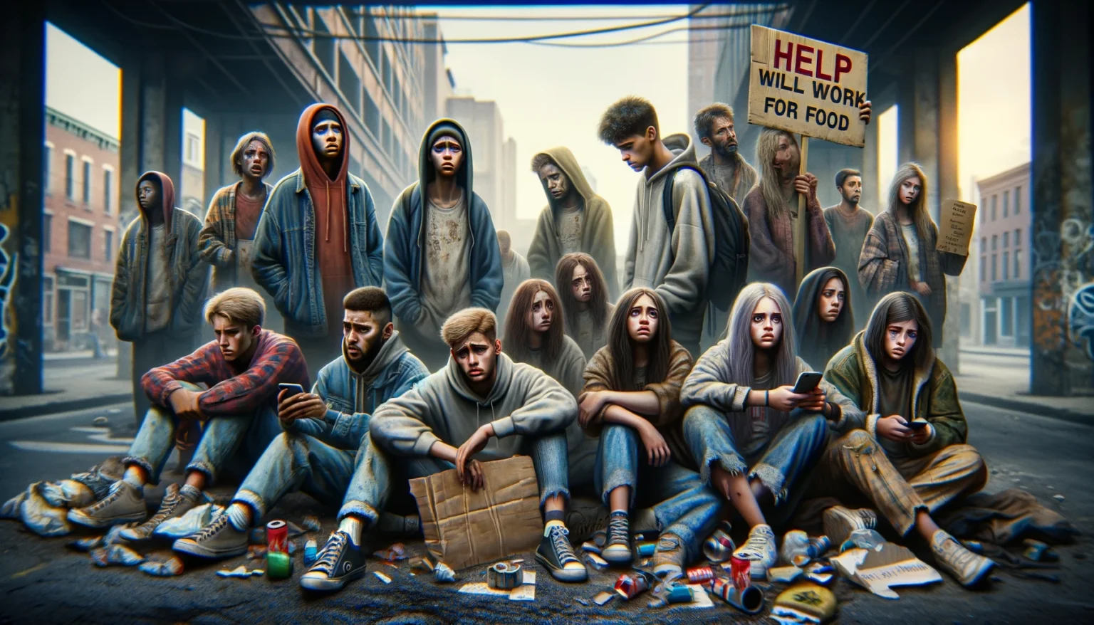 Despair: Over One Third of Gen Z Has No Income