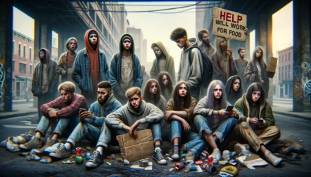 Despair: Over One Third of Gen Z Has No Income