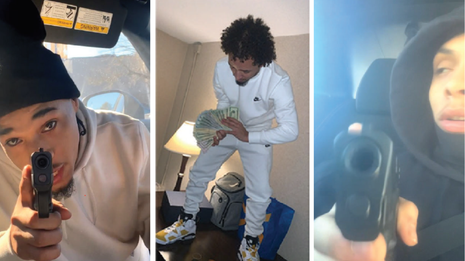Massachusetts Men Mac, Glizzy, and Ouda Charged for Drive-by Shootout, Drug Trafficking in Maine