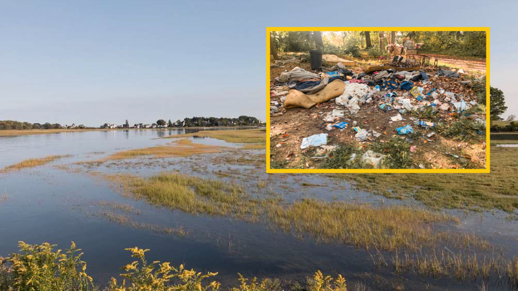 Sanford To Close Homeless Encampment Due to Excrement Polluting Mousam River