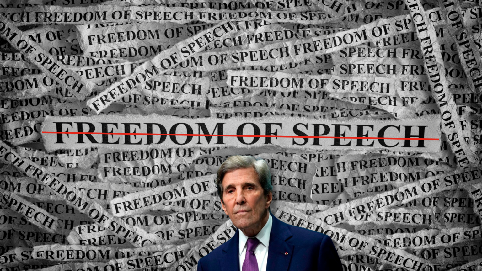 At World Economic Forum, John Kerry Calls for End to American Freedom of Speech