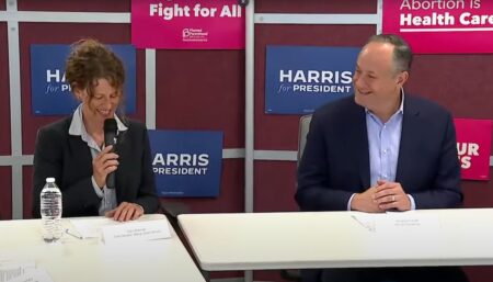 Maine Dems, Media Outlets That Touted Doug Emhoff’s Visit to Maine Silent on Domestic Violence Allegations