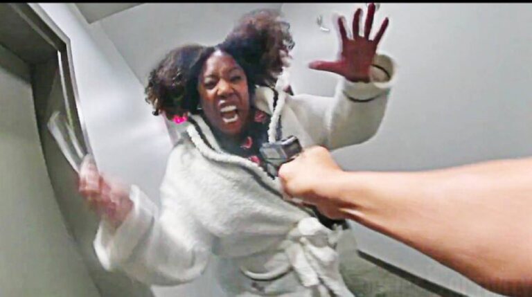 Bodycam Footage Shows Female Basketball Player Mourned by Georgetown Attacking Police Officer with Knife Before Being Shot: Graphic