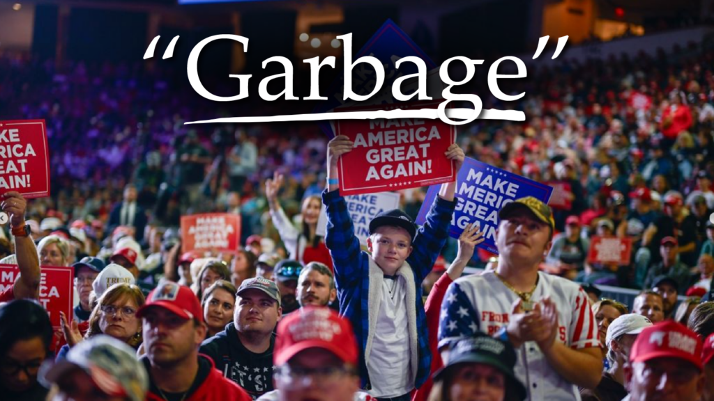 Donald Trump’s Supporters Are “Garbage,” Says President Joe Biden