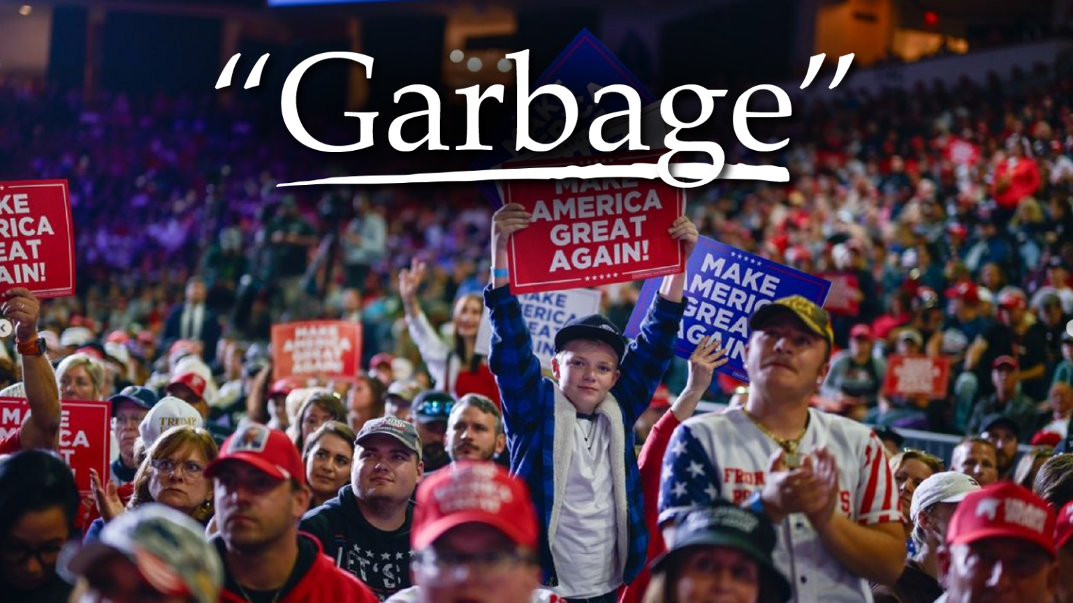 Donald Trump’s Supporters Are “Garbage,” Says President Joe Biden