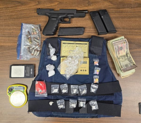 Man with Multiple Previous Felony Convictions Arrested after Auburn Drug Raids