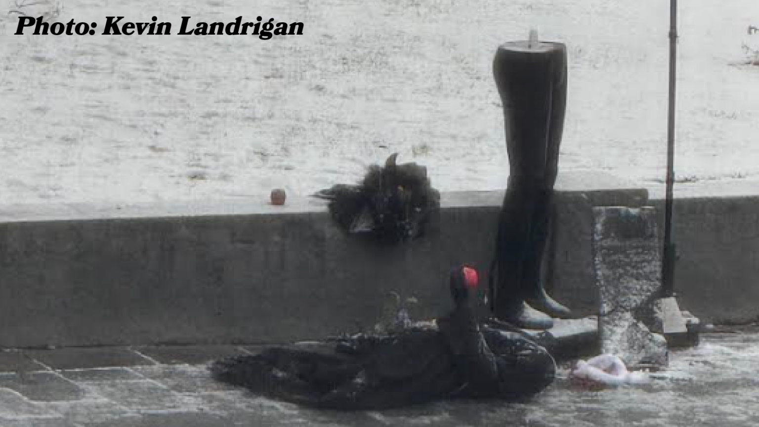 NH Satanic Holiday Display Destroyed and Removed Just Days after it was Erected