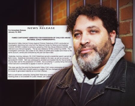 WaPo Cartoonist Who Mocked Trump Voters Concerns with “Groomers” Arrested on Child Porn Suspicions