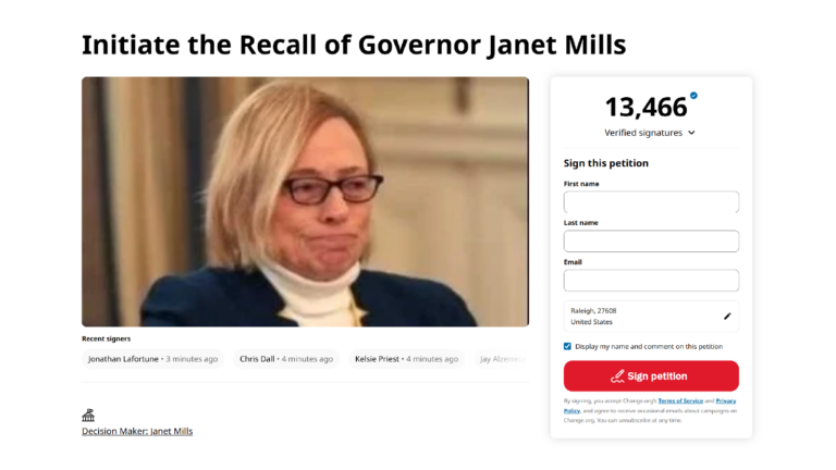 More Than 13,000 Sign Petition to Remove Janet Mills Over Row with Trump over Transgenders in School Sports