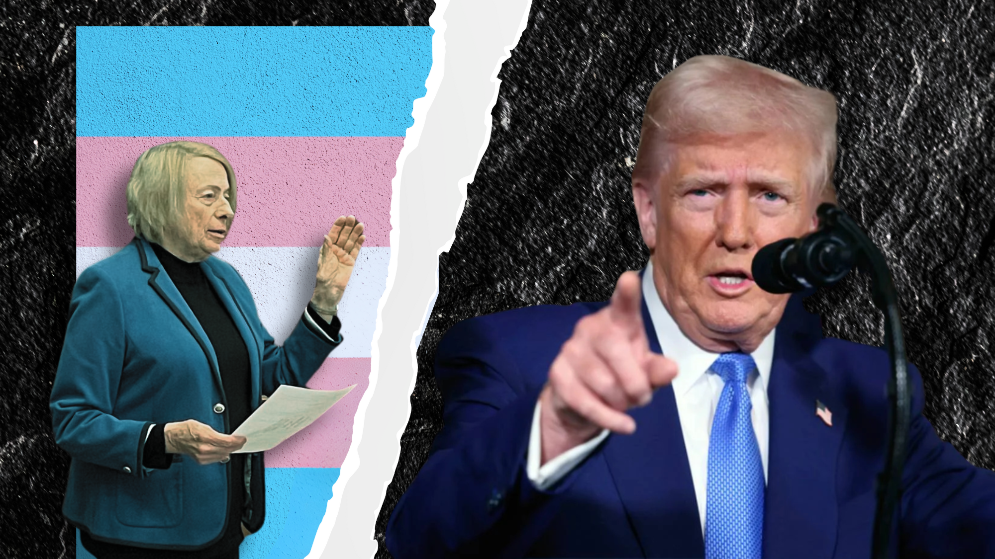 Trump and Mills Go Head to Head Over Trans Row [VIDEO]