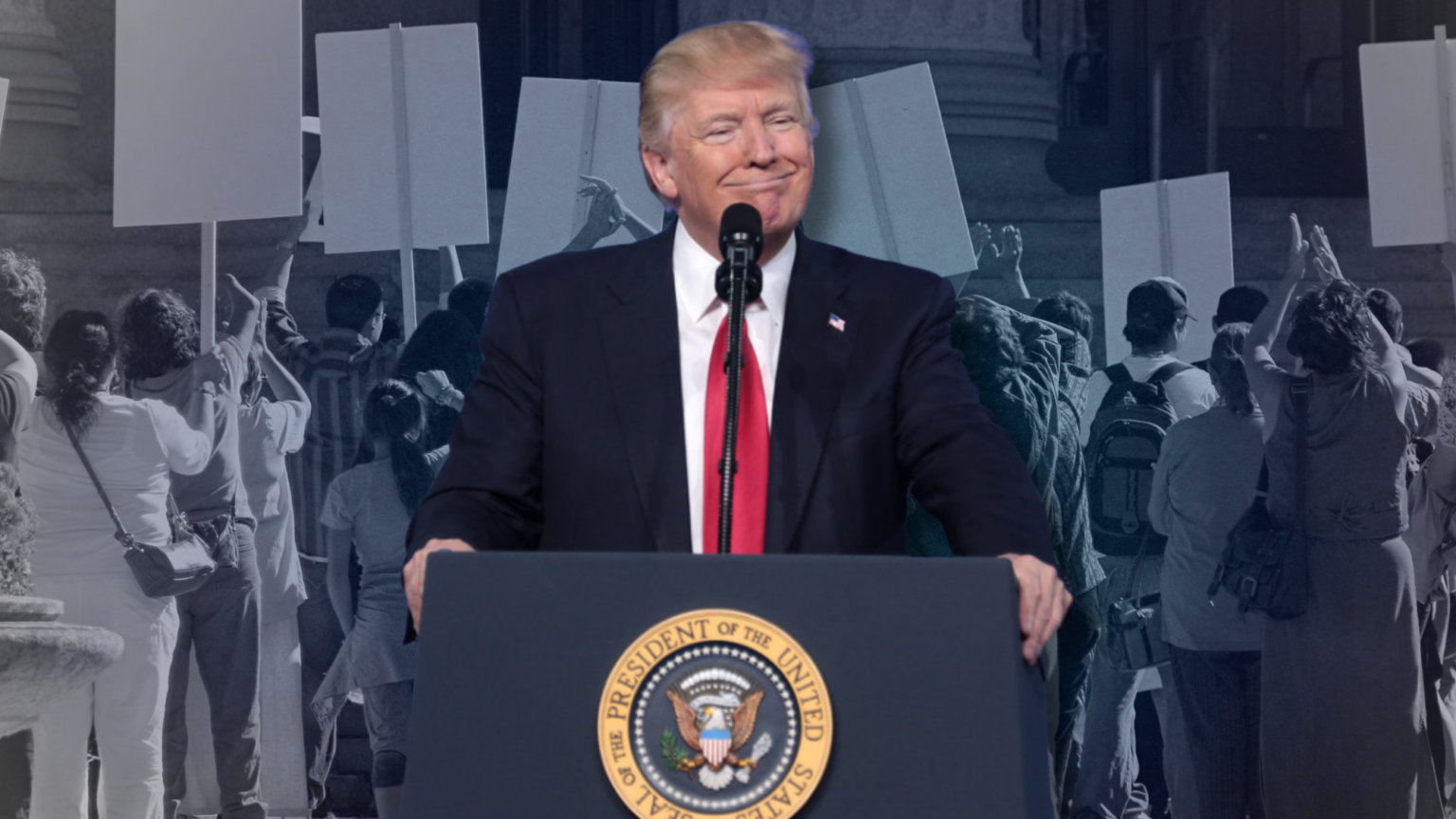 Maine Dems in Disarray on How to Protest Trump