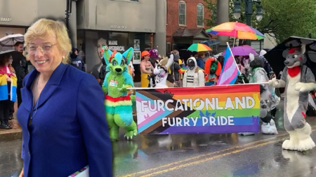 Standing in the Schoolhouse Door, Insurrectionist Gov. Janet Mills Leads New Confederacy of Trans Cultists