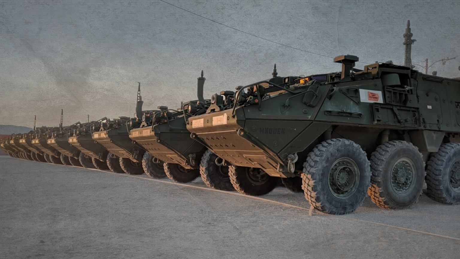 Pentagon Orders Mechanized Stryker Brigade with 5,000 Troops to the Southern Border