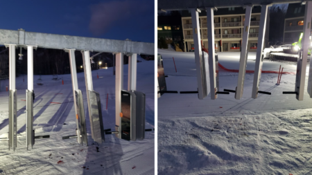 Oxford Sheriff’s Deputies Arrest Man Accused of Causing $45,000 of Damage to Sunday River Ski Slopes, Gates