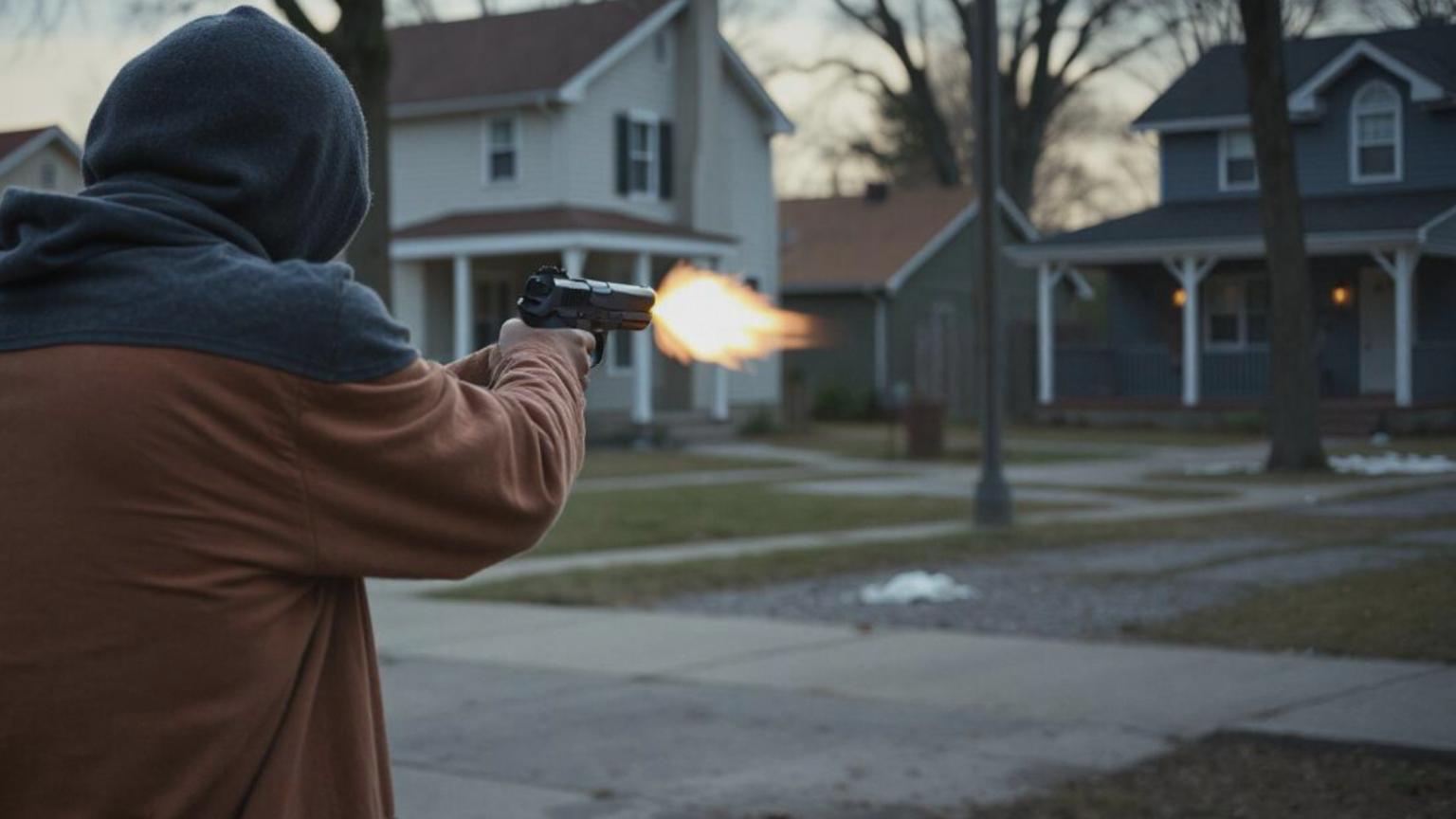 Homeless Man Accused of Recklessly Firing Pistol Toward Homes in Benton