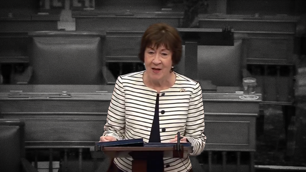 “Not an Adversarial Nation” – Susan Collins Votes to End Donald Trump’s Emergency Declaration Imposing Tariffs on Canada Over Flow of Fentanyl into US