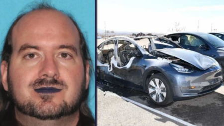 Alleged ‘Queer’ Tesla Vandal Charged In Connection With GOP Firebombing