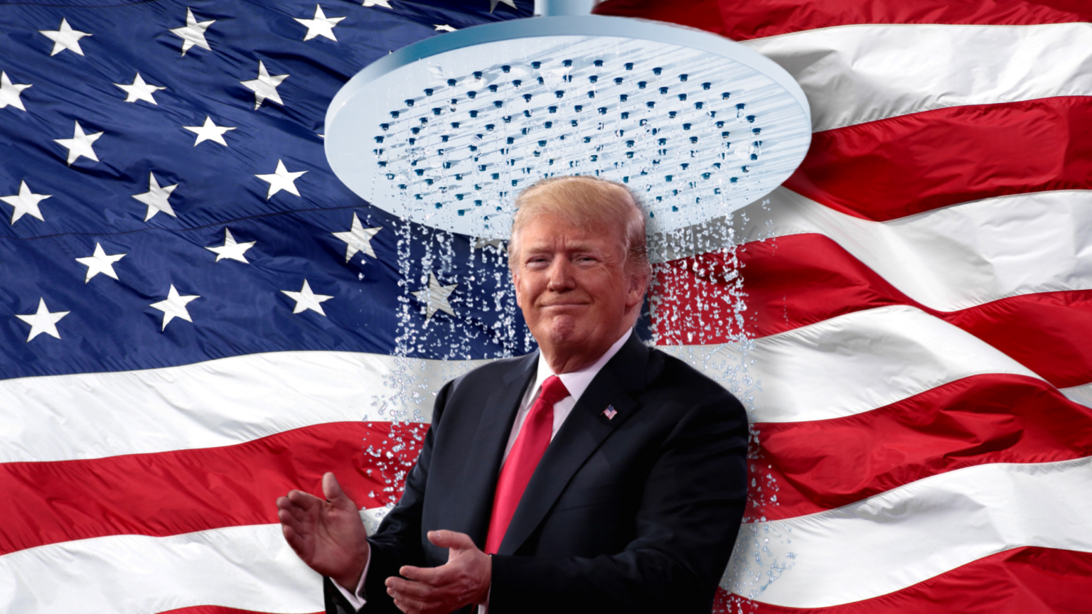 Trump Ends War on Water Pressure with Executive Order to ‘Make American Showers Great Again’