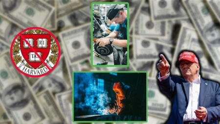 Fight Between Harvard and Trump Administration Heats Up, President Floats Re-Directing Funds to Trade Schools