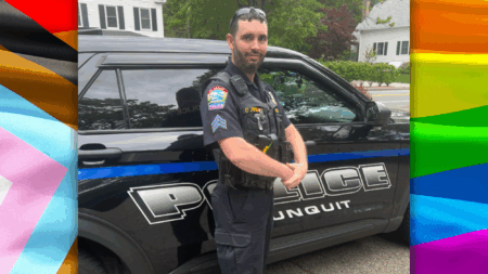 Ogunquit Police Officers Will be Wearing Pride Patches for June