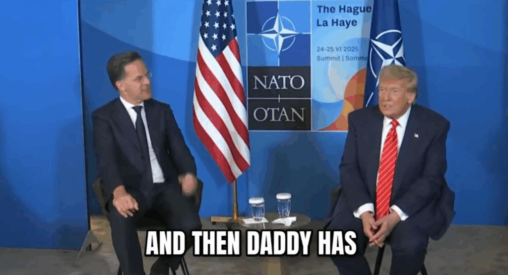 Trump Makes NATO Chief Call Him ‘Daddy’