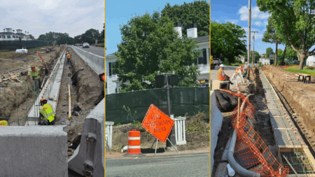 A New Barrier Fence Is Among Nearly $5 Million Worth of Upgrades Being Made to the Blaine House This Year