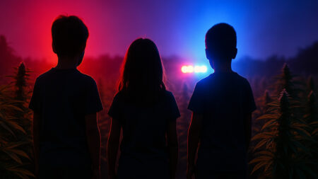 Immigration Raid at California Weed Farm Finds 10 Illegal-Alien Children Working There, As Anti-Ice Protester Appears to Fire a Gun at Officers