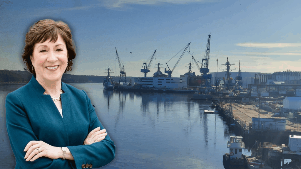 Collins Delivers: $900.6B Defense Bill Heads to President’s Desk, Boosts Maine Shipyard and Troop Pay