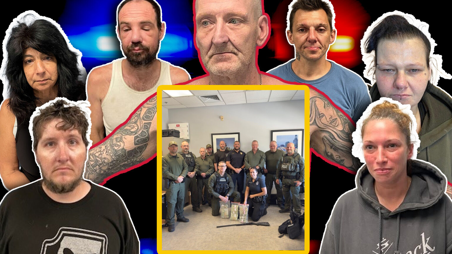 Colossal NH Drug Bust Leads to 27 Arrests, Clearing of Homeless Encampment, and Seizure of $100,000 Cash