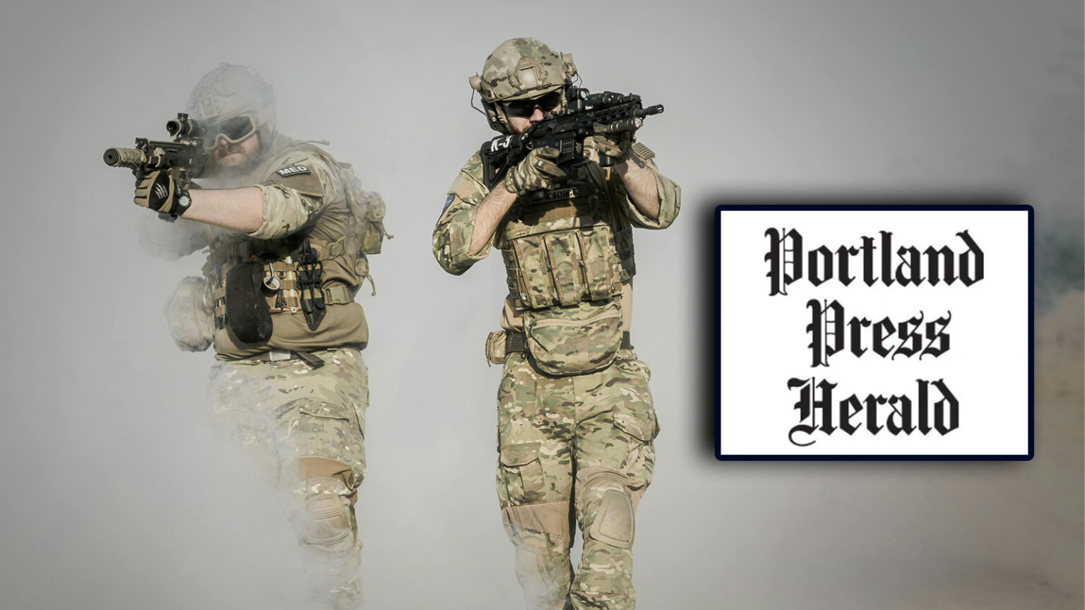 Kevlar-vested Portland Press Herald ‘Strike Team’ Slow To Pounce Despite Ballyhooed Paramilitary Readiness