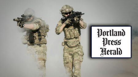 Kevlar-vested Portland Press Herald ‘Strike Team’ Slow To Pounce Despite Ballyhooed Paramilitary Readiness