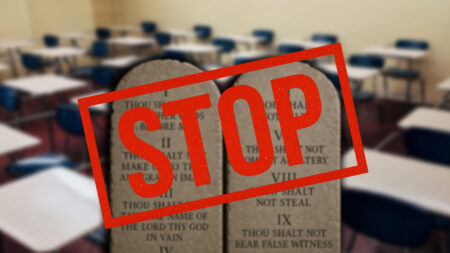 Texas Blocked from Displaying the Ten Commandments in Certain Public School Classrooms