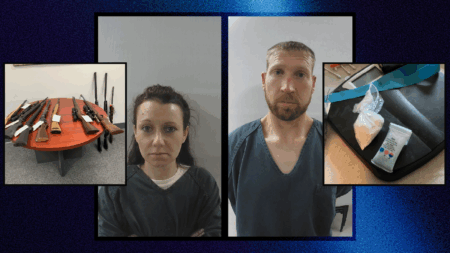 Vassalboro Bust Leads to Three Arrests and Seizure of Cocaine and Nine Firearms
