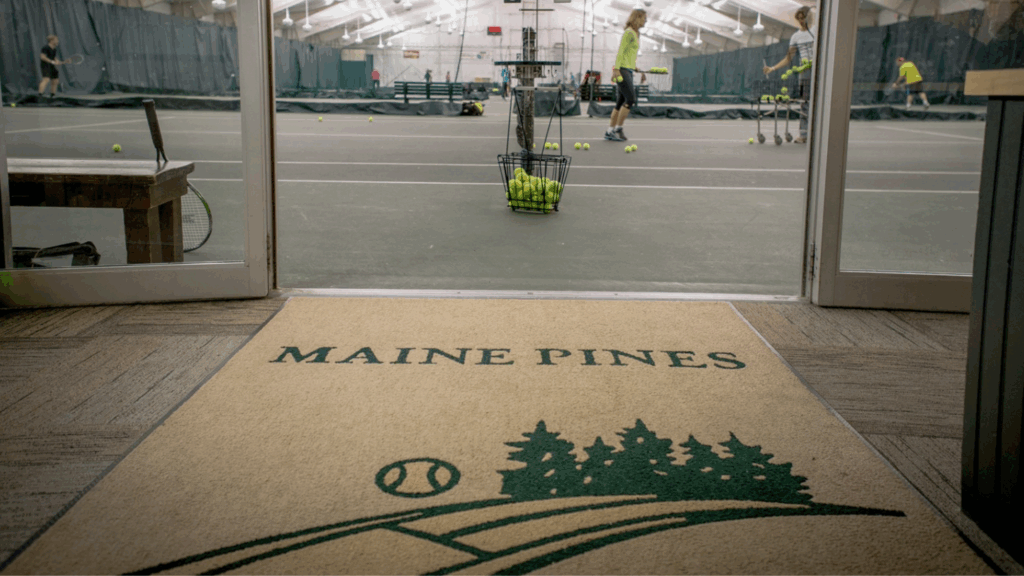 Gray Driver Smashes Through Brunswick Gym and Speeds Across Multiple Active Tennis Courts