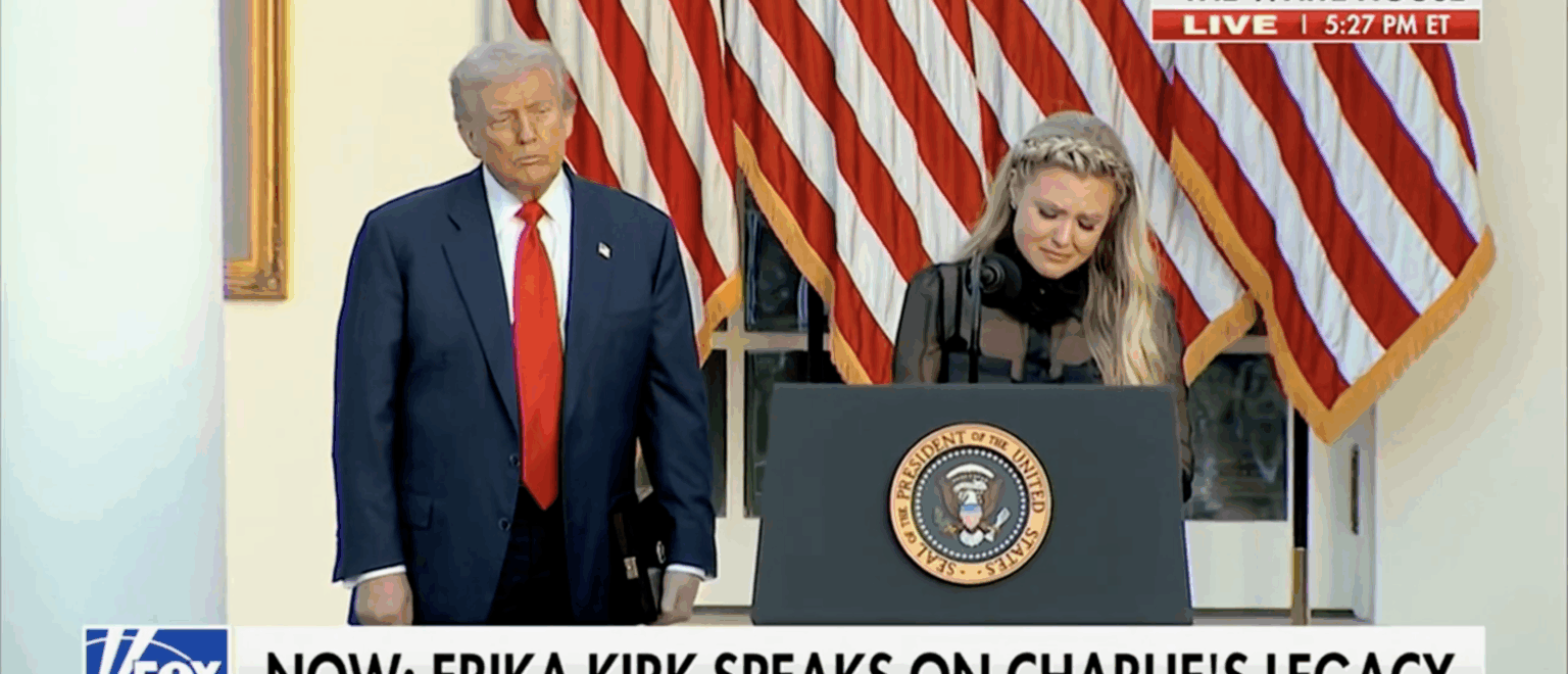 ‘Happy Birthday, Daddy’: Watch As Charlie Kirk’s Widow Reads Birthday Message Daughter Had For Late Father