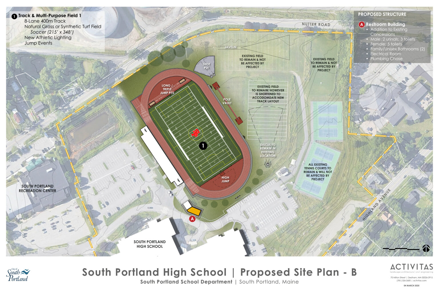 South Portland Voters Approve Natural Grass Field for School Athletic Complex