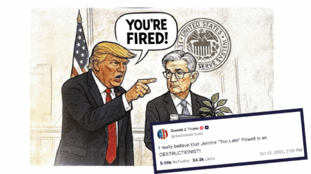 President Trump Blasts Fed Chair Powell Again with Truth Social Post
