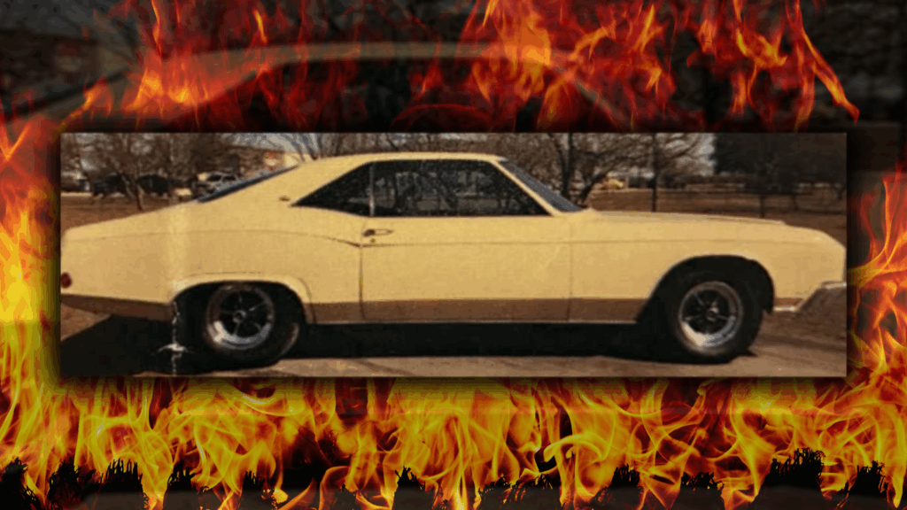 Vandals Steal Antique Car from Levant and Start a Wildfire Burning It in Ripley