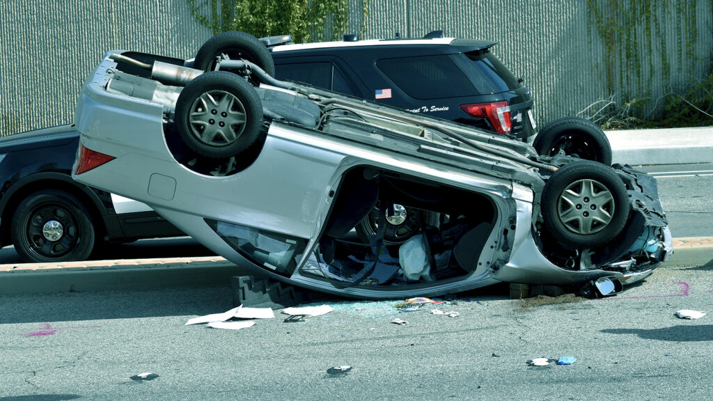 Rollover Crash in Buxton Sends Four to Hospital, Police Say Speed a Factor