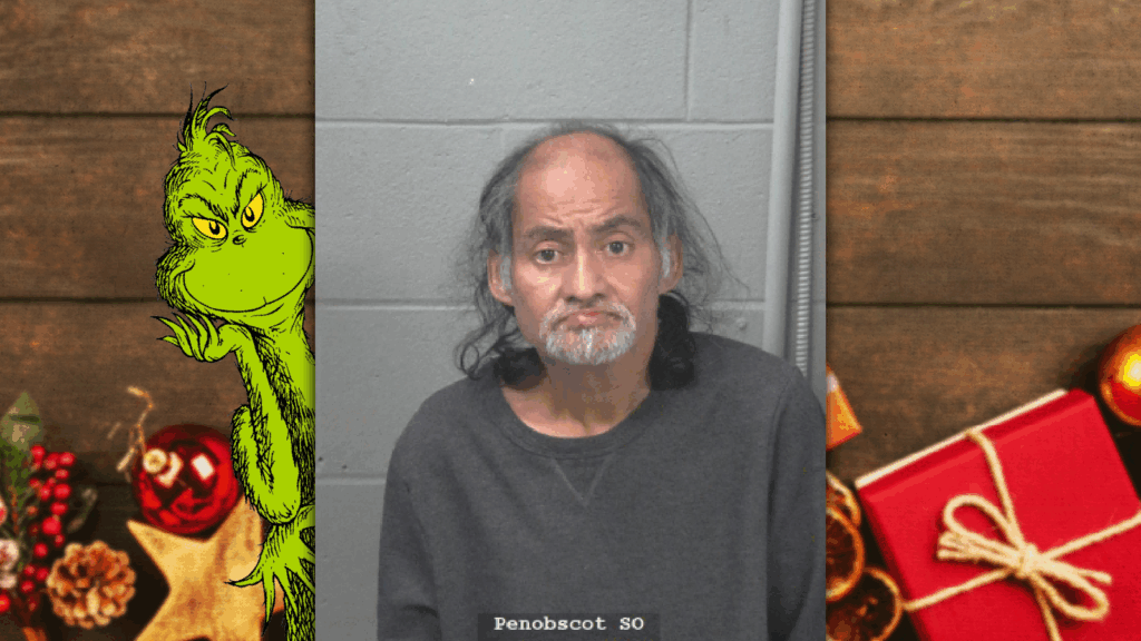 Grinch Busted After Breaking into Bangor Home, Unwrapping Christmas Presents