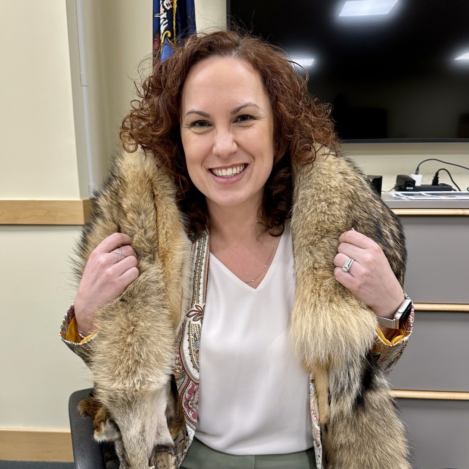 Parka Hood’s Fur Trim Could Be the Nazi Tattoo for Pingree’s Democrat Challenger