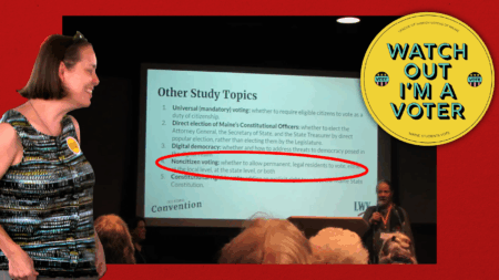 League of Women Voters Joins Shenna Bellows’ Cry for the DOJ To โGo Jump In The Gulf Of Maineโ
